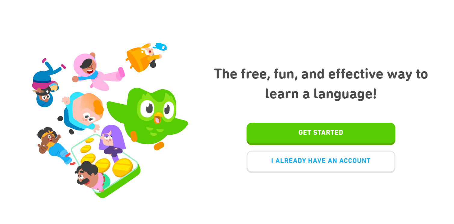 Duolingo mascots