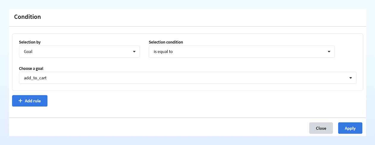 Tracking adding products to the cart