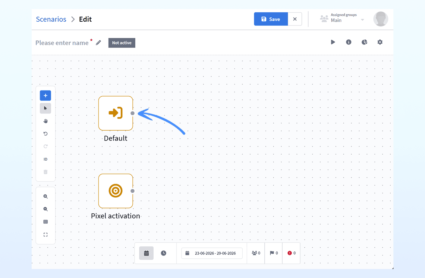 Default element