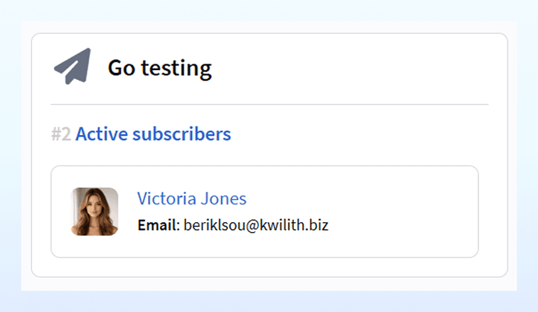 Go testing