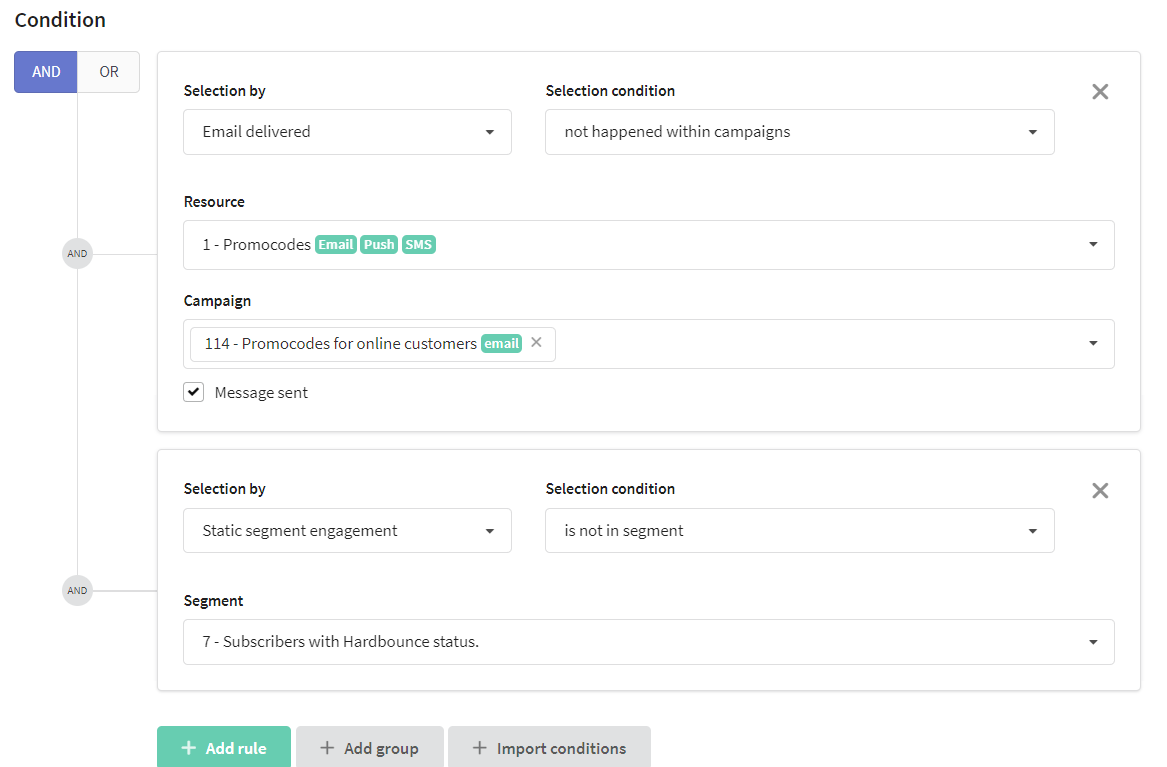 How to identify profiles with soft bounces