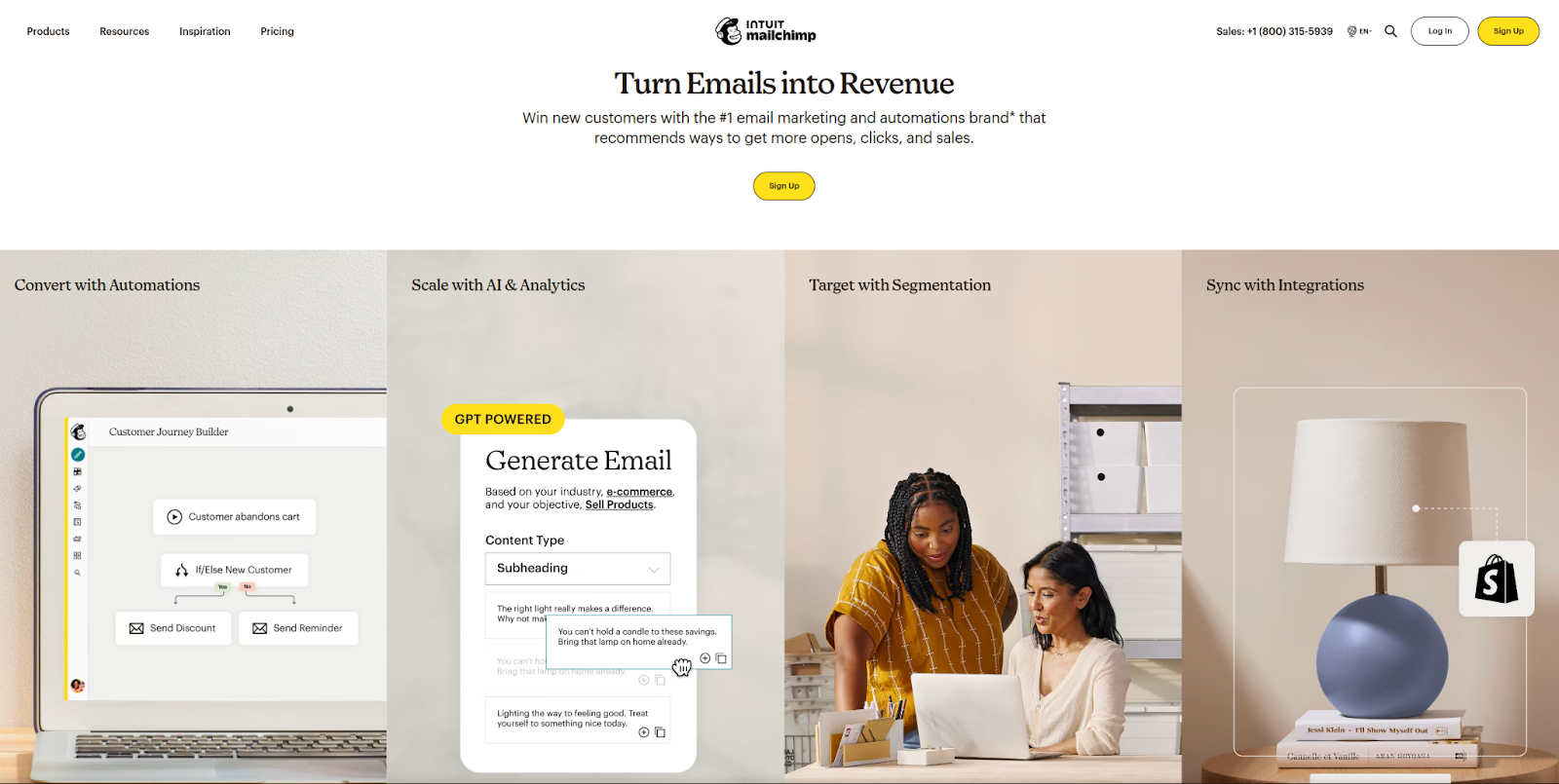 Mailchimp email marketing tool