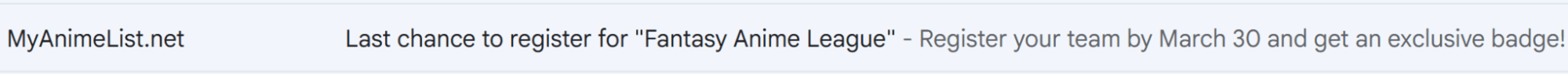 4U headline used in an email