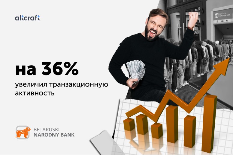 БНБ-Банк увеличил транзакционную активность