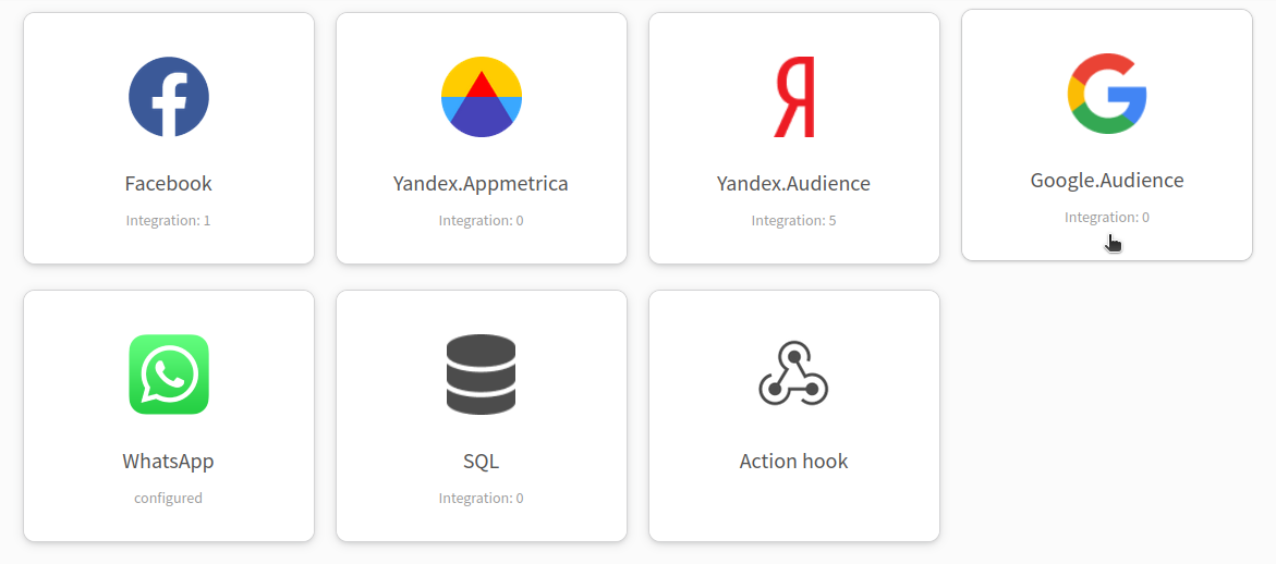 Intégration avec Google Ads