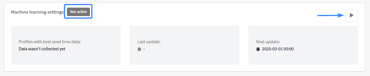 Not active BST