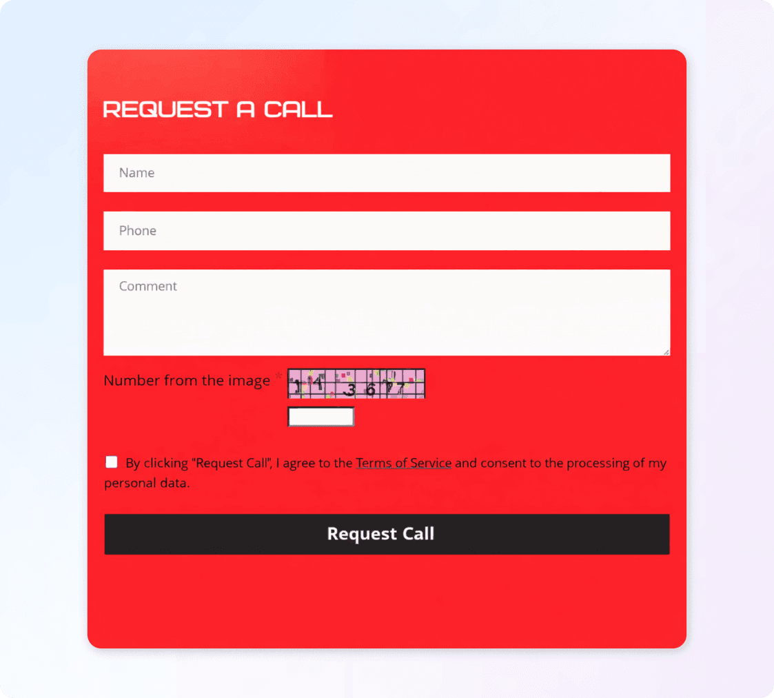 Pop-up window with Callback