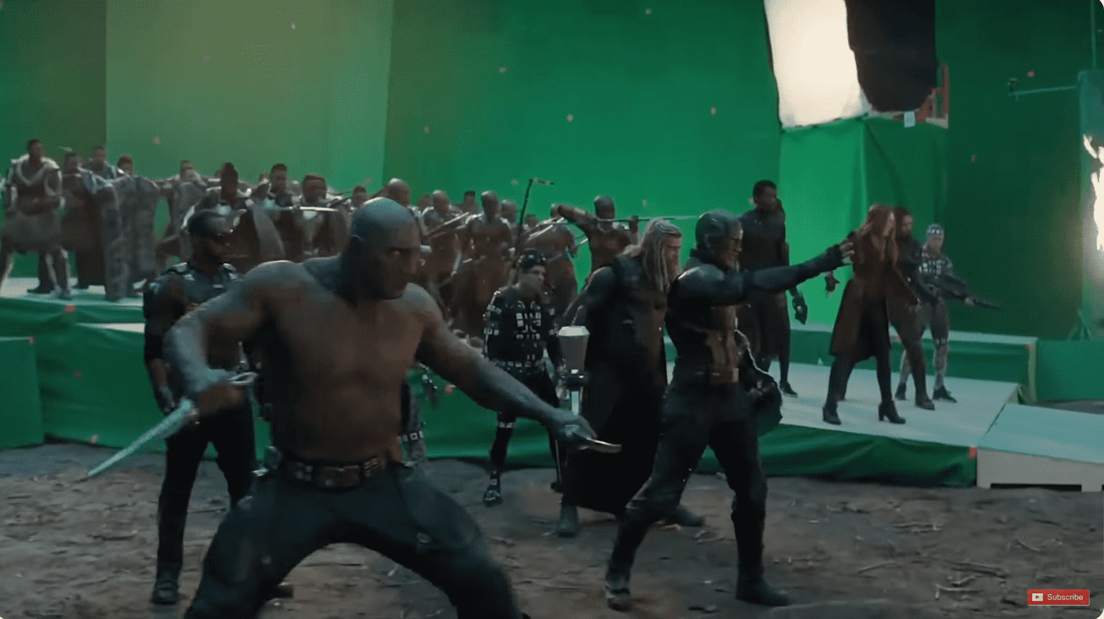 La bataille massive du film 