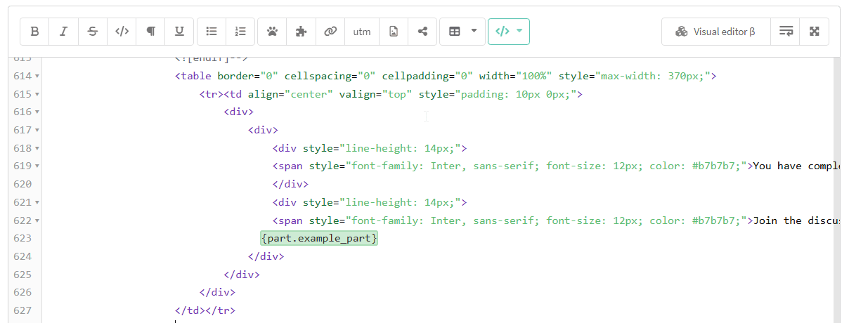 Add a variable