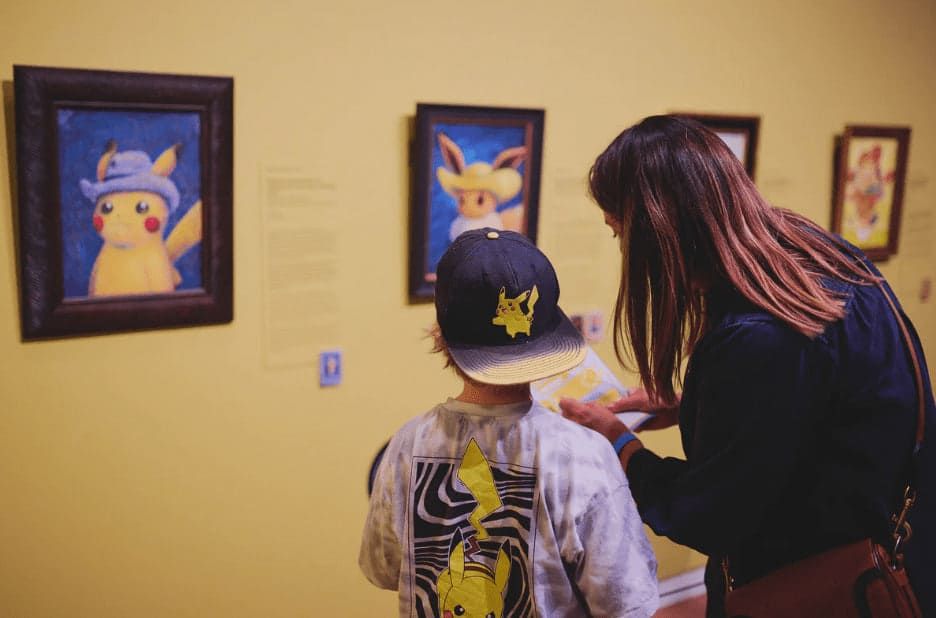 Van Gogh Museum and Pokémon collaboration