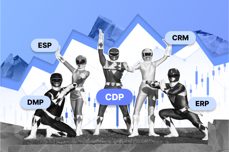 Différence entre CDP, DMP, ESP, CRM et ERP