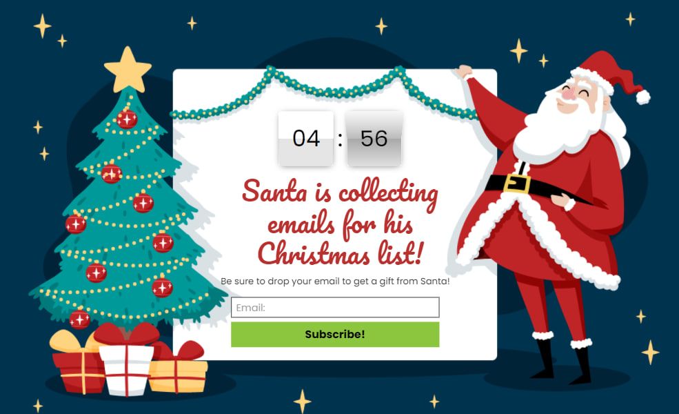 Kick off a Pre-Holiday Sale with a Countdown Timer