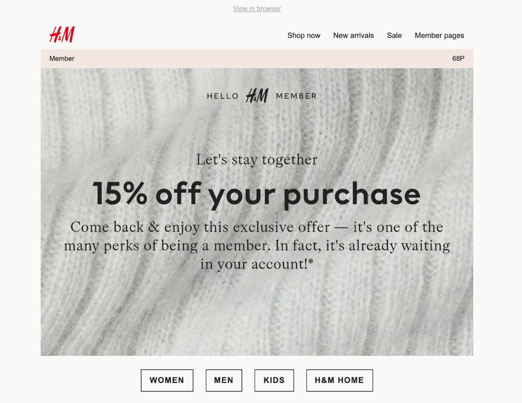 H&m coupon code april 2019 hotsell