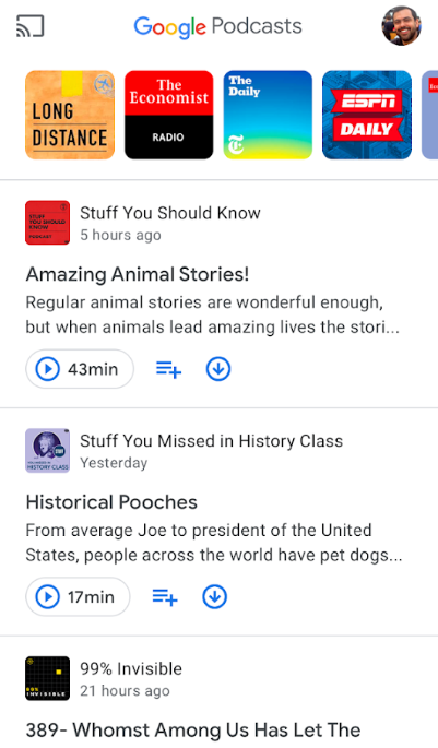 Podcasts