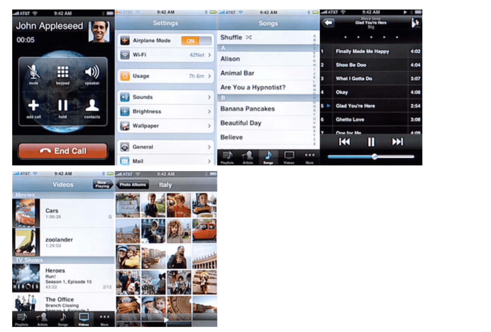 C'est ce qu'était le premier IOS