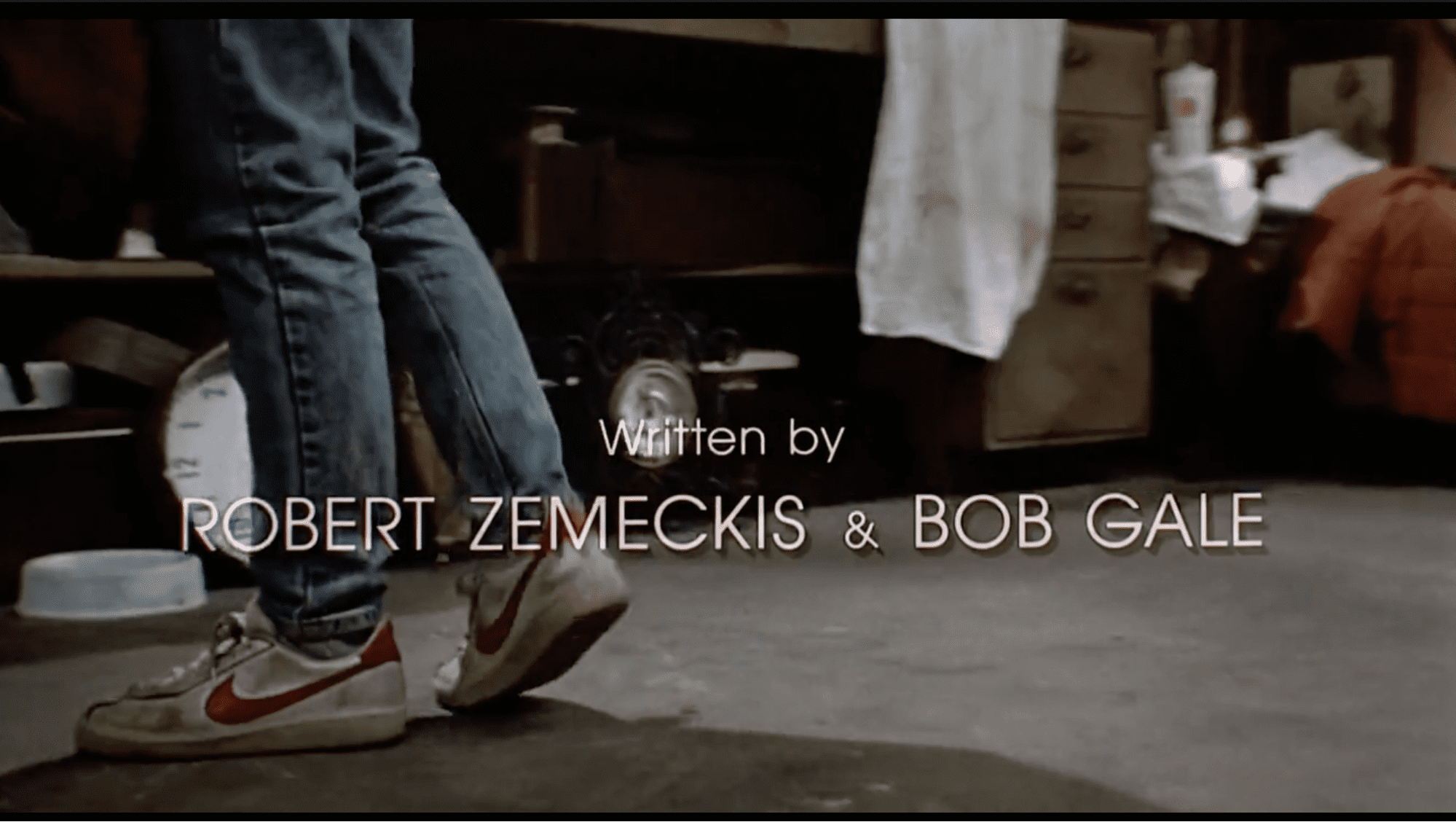 The protagonist in Back to the future also wears shoes from Nike