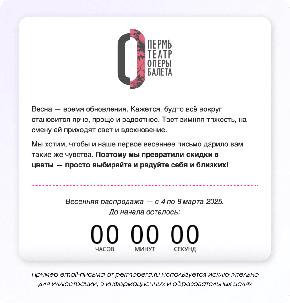 Email-письмо от permopera