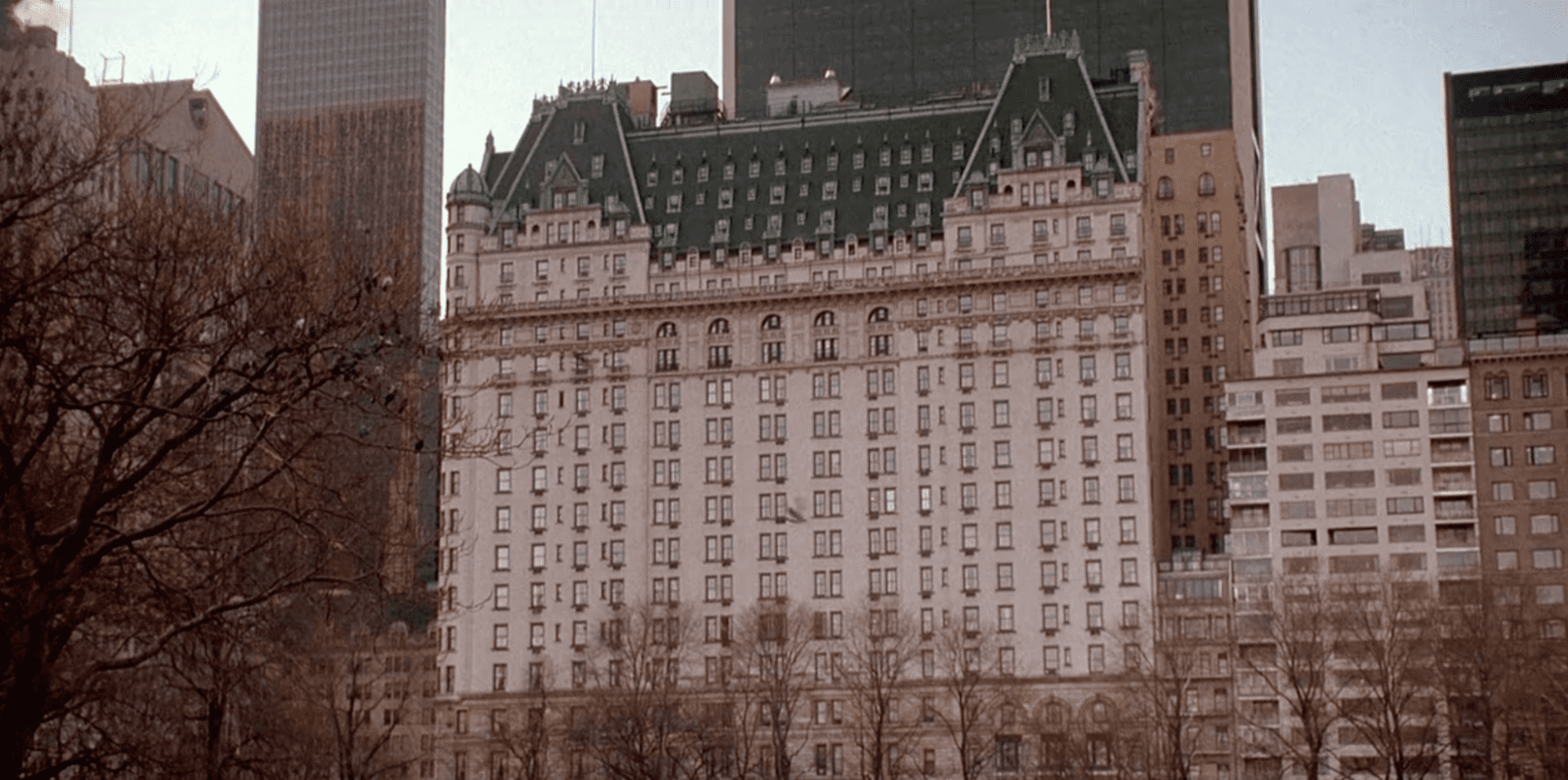 The legendary Plaza Hotel in New York
