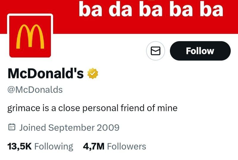 McDonald's account