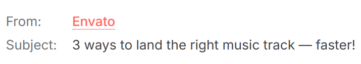 Number in a subject line