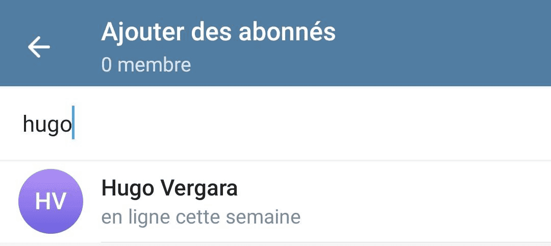 Ajouter des abonnés à un canal Telegram