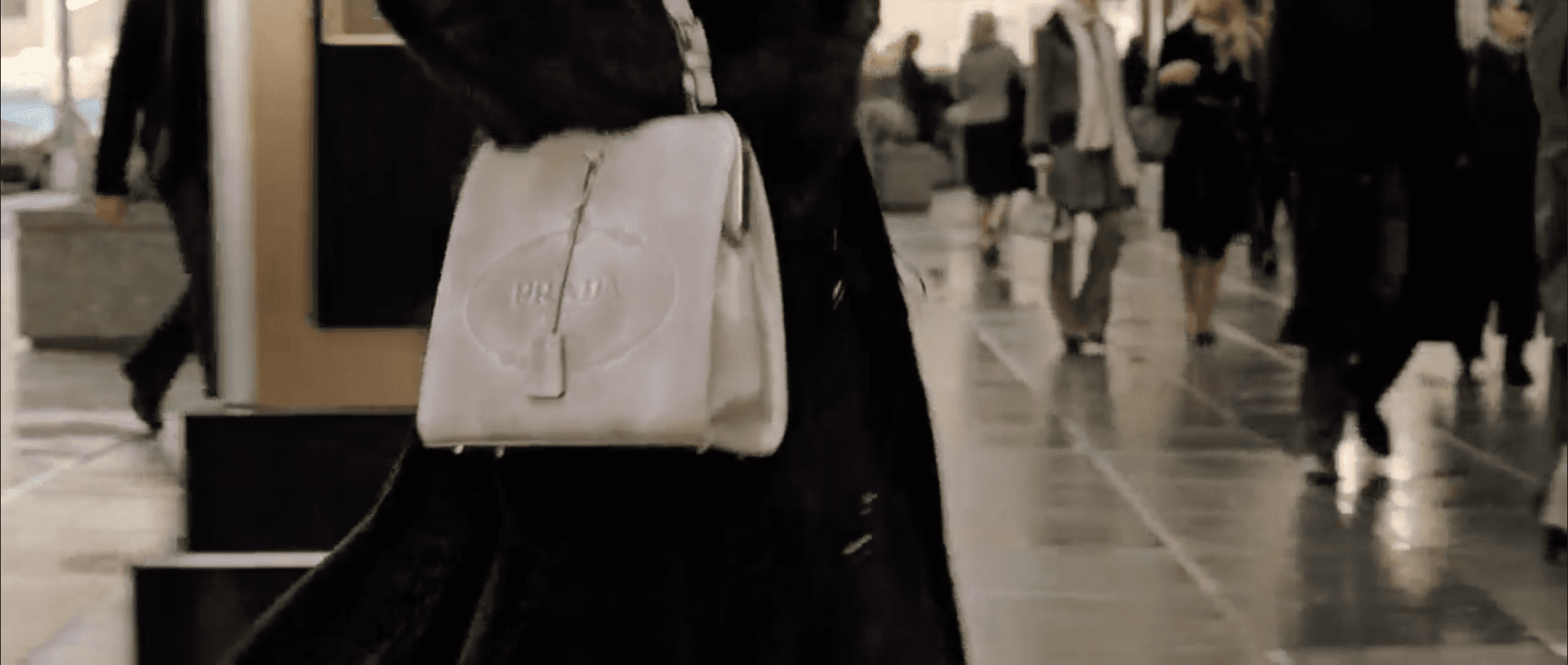 Prada handbag as product placement