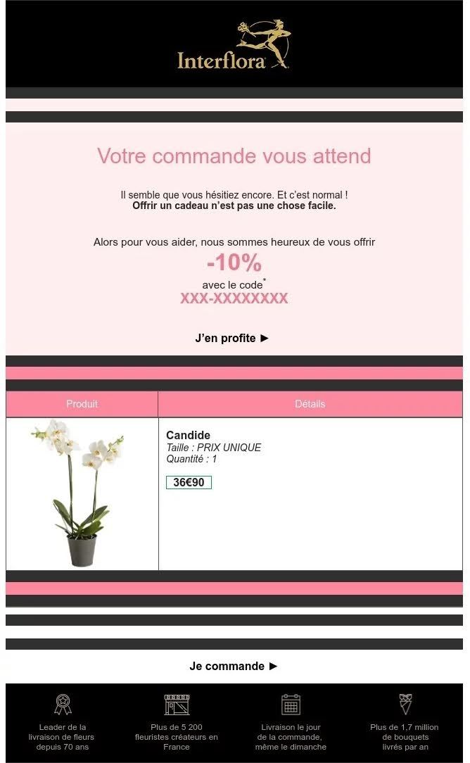 Lettres déclenchées