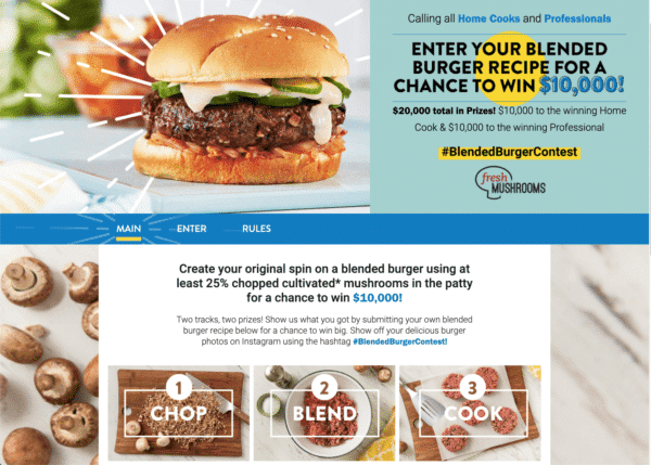 Blended Burger Contest